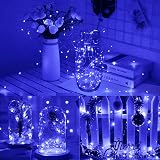 Cshare 3 Meter LED Fairy Lights Battery Operated 50 LEDs Silver Wire view 7