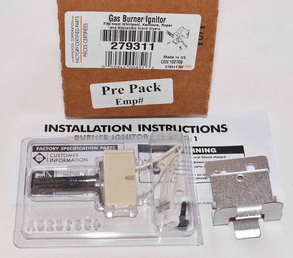 Best kenmore gas dryer ignitor replacement