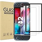Boffdock 2-Pack Tempered Glass Screen Protector suitable for Nintendo Switch 2 2025 with [Alignment Frame] Transparent HD Clear[Updated Version] Screen Protector for Switch 2 7.9 inch