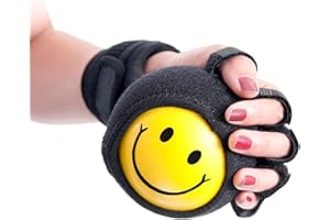 GHORTHOUD Anti-spasticity Ball Splint Hand Finger for Hand Stroke Hemiplegia Finger Recovery Spasm Dystonia Hemiplegia Finger Training Hand Functional Impairment for Children and Men and Women (Medium)