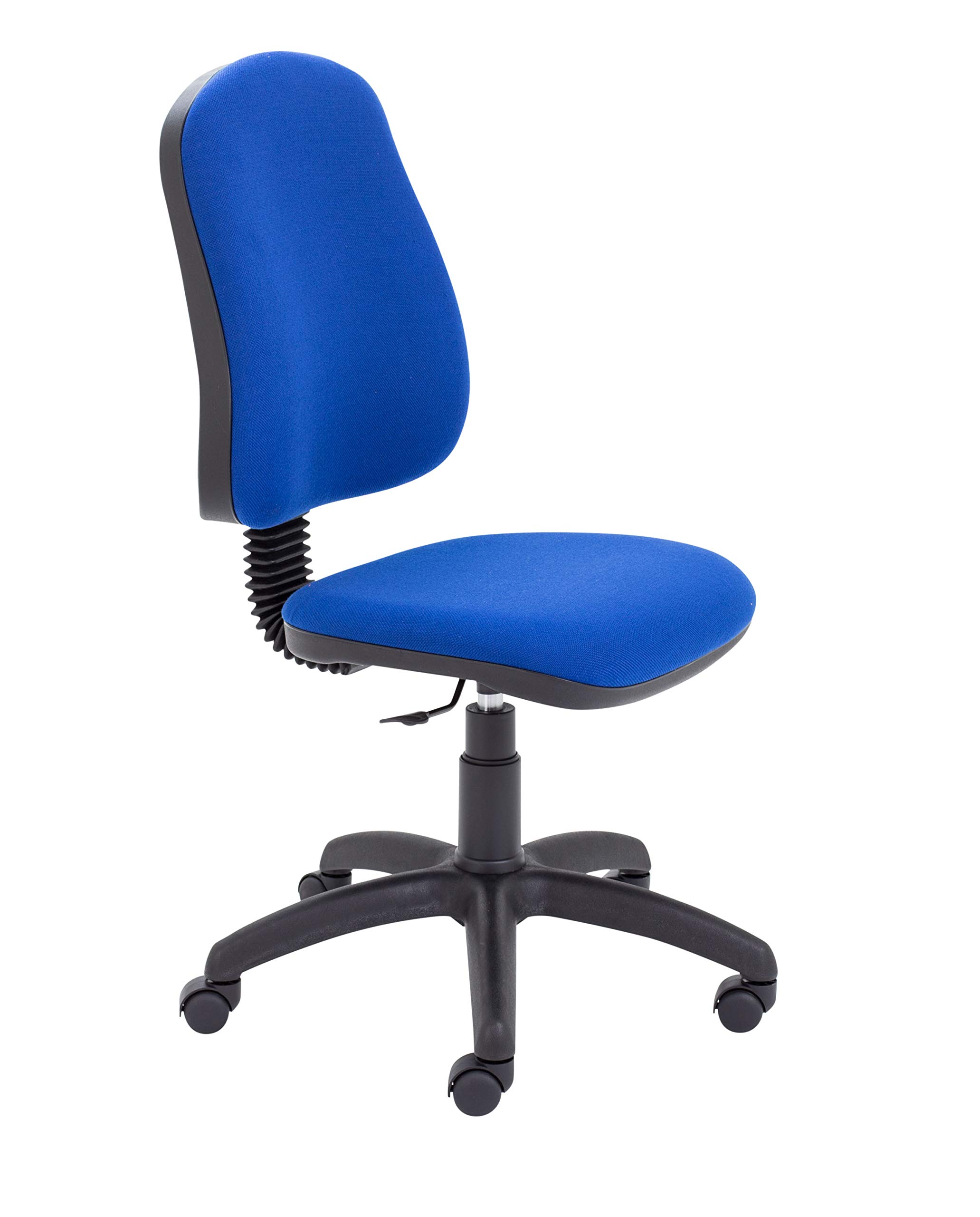 Office Hippo High Back Swivel Desk Chair, Ergonomic Home & Office Chair With Height Adjustable Seat & Backrest, Generous Seat For Extra Comfort, Daily Use Computer Chair - Royal Blue