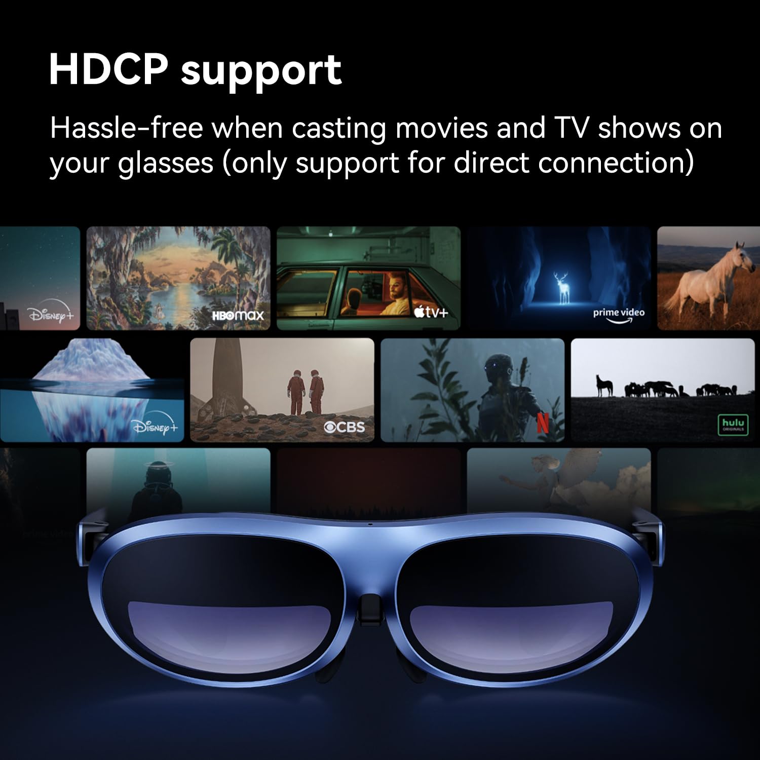Rokid Max AR Glasses, Smart Glasses with 360