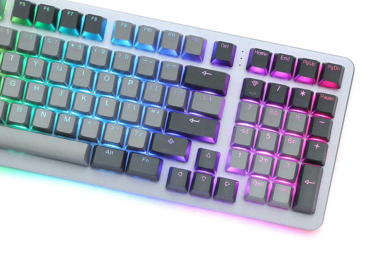 DROP Mechanical Switching Keyboard - Full-Size 1800 Layout (99 Keys), Kailh Hotswap Switches, Programmable, Backlight RGB, USB-C, Doubleshot PBT Keycaps, Aluminum, Click & Tactile