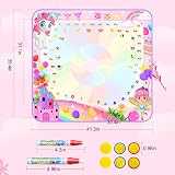 LOYO Water Doodle Mat 105x100cm Unicorn No Mess Drawing with Pens Stamps view 6