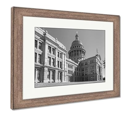 Amazon Com Ashley Framed Prints The Capitol Building In Austin