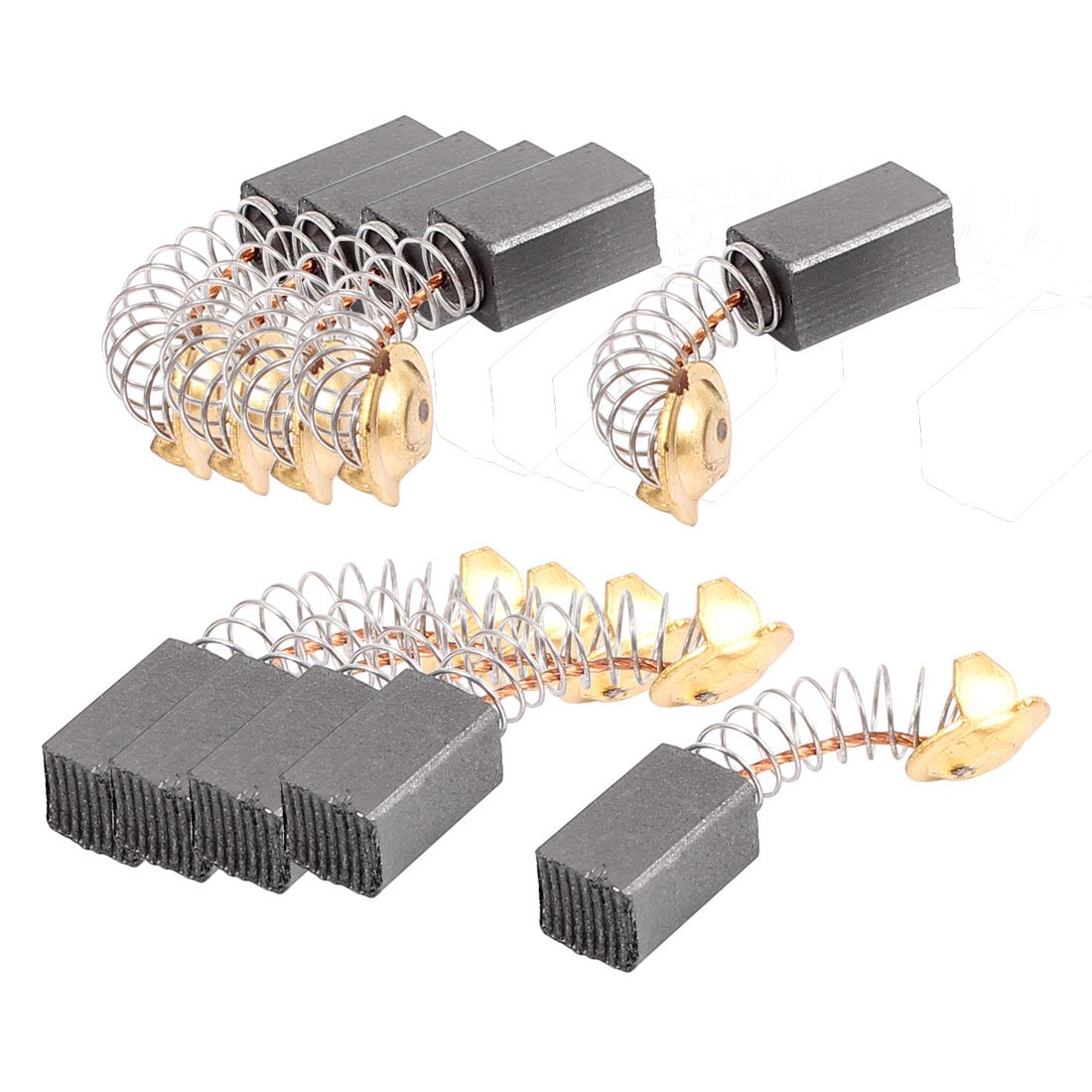 Sourcingmap 10 Pcs Replacement Electric Motor Carbon Brushes 12mm x 7mm x 6mm