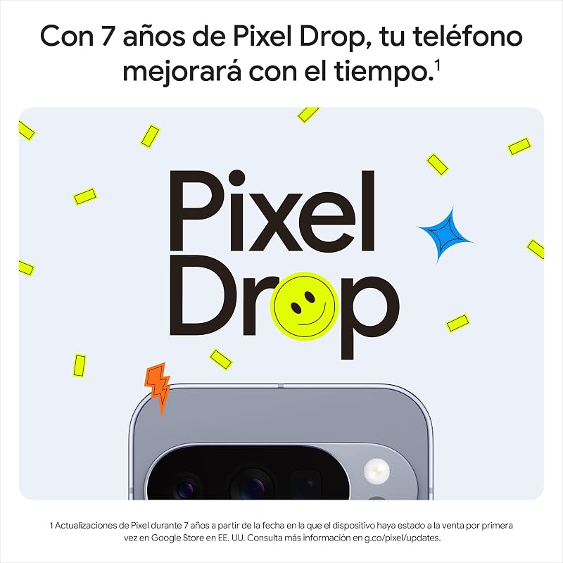 Pixel 10 Pro XL - Smartphone Android desbloqueado com Gemini, câmera traseira tripla, bateria de mais de 24 horas e tela Super Atua de 6,8" - Obsidian, 256GB