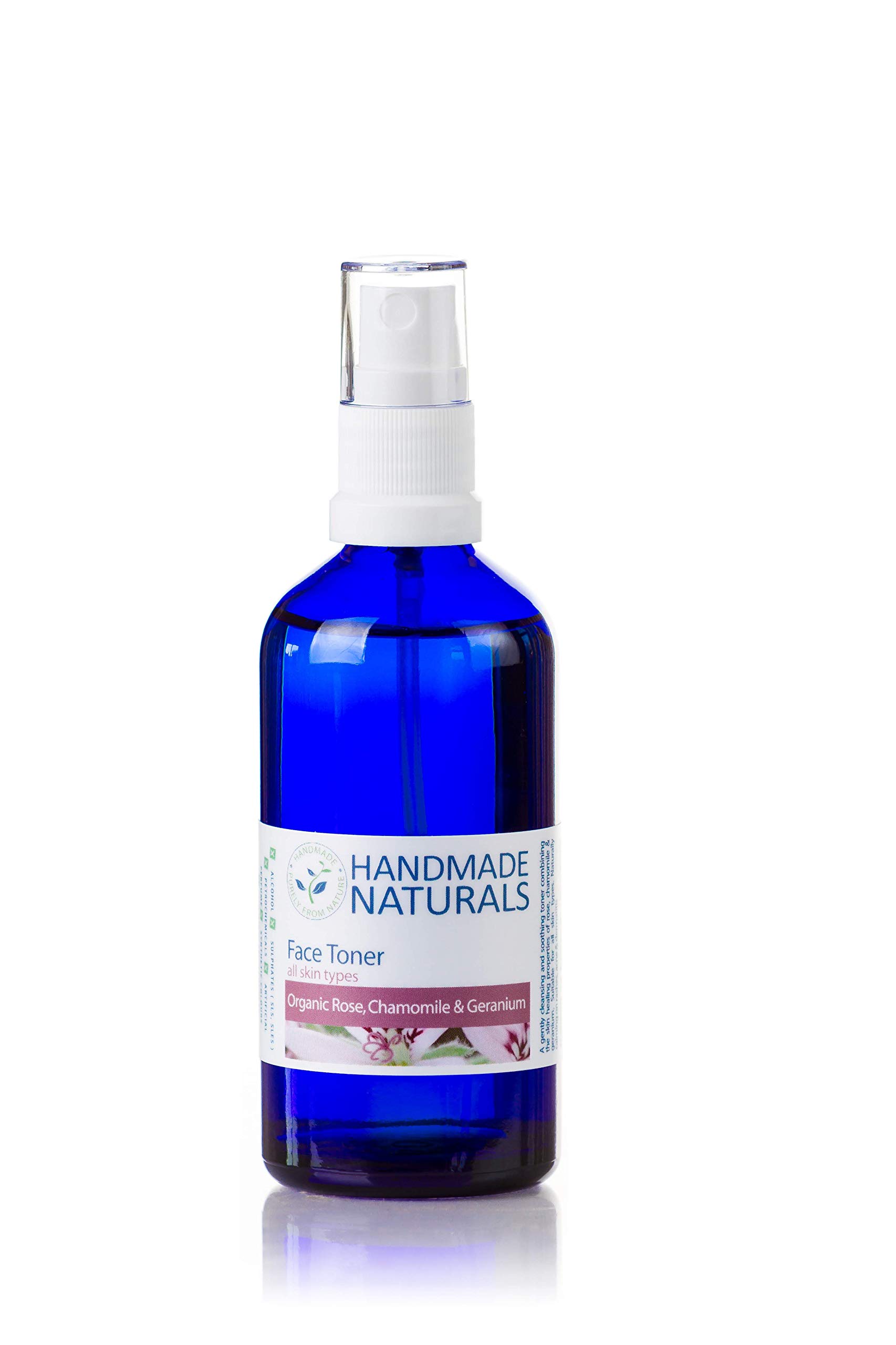 Handmade Naturals Rose/Chamomile and Geranium Face Toner