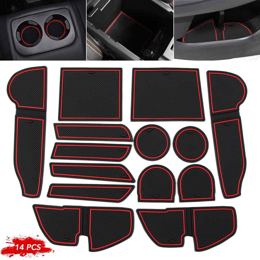 etopmia Car Custom Fit Cup Holder Center Console Liner Fit Subaru Crosstrek Impreza 2018 2019 Accessories