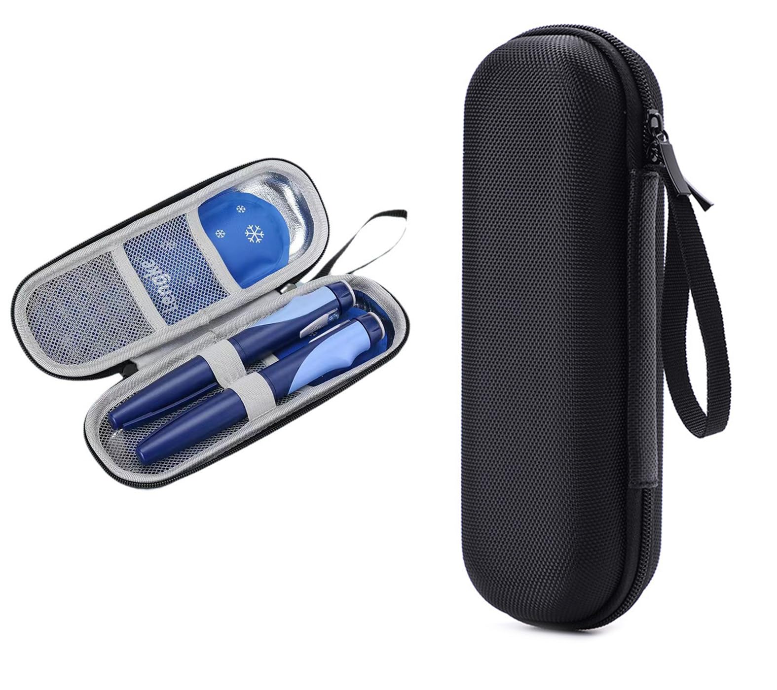 MetalNuts Medicine-Insulin-Diabetic Insulin Cooler Travel Case - Lightweight and Durable Diabetic Small Storage Travel Packs for Insulin Pens & Needles (Ice Pack Not Included)