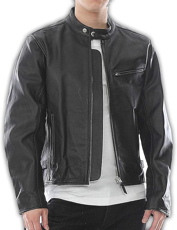 Amazon Molaws 本革 革ジャン メンズ シングルライダースジャケット レザージャケット Mlrj001 Mlrj0011 Mlrj0111 コート ジャケット 通販