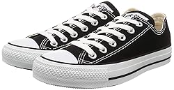 Converse Low TOP Black, 5 Men/7 Women