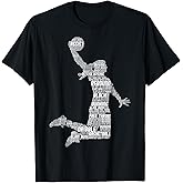 Basketball Girl Women Kids Girls T-Shirt Small