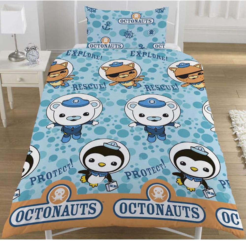 Octonauts 'Barnacles' Rotary Single Duvet Set