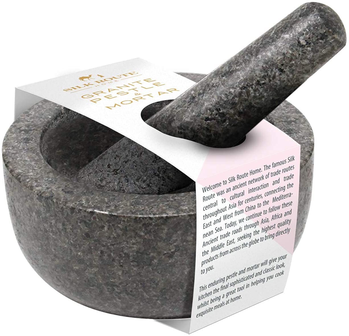 Silk Route Home Classic Granite Pestle & Mortar