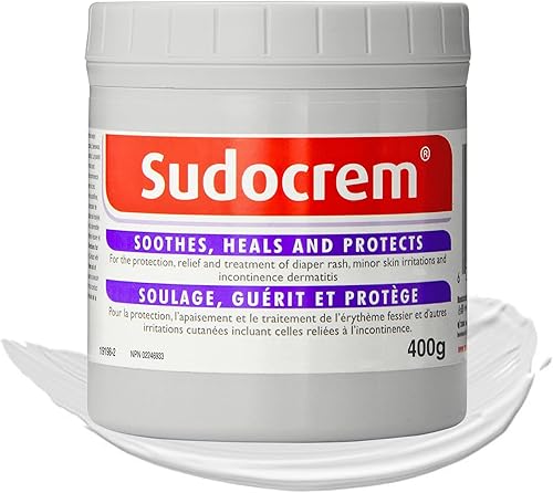 Sudocrem - Diaper Rash Cream for Baby, Soothes, Heals, and Protects, Relief and Treatment of Diaper Rash, Zinc Oxide Cream - 400g