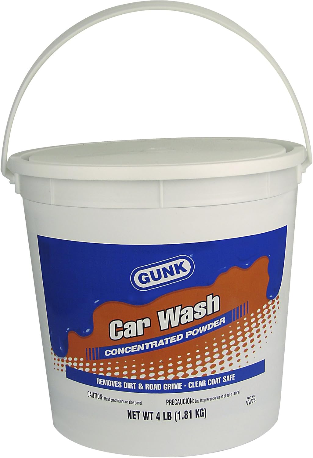 Gunk VW74 Concentrated Car Wash Powder 4 lb., Automotive Amazon Canada