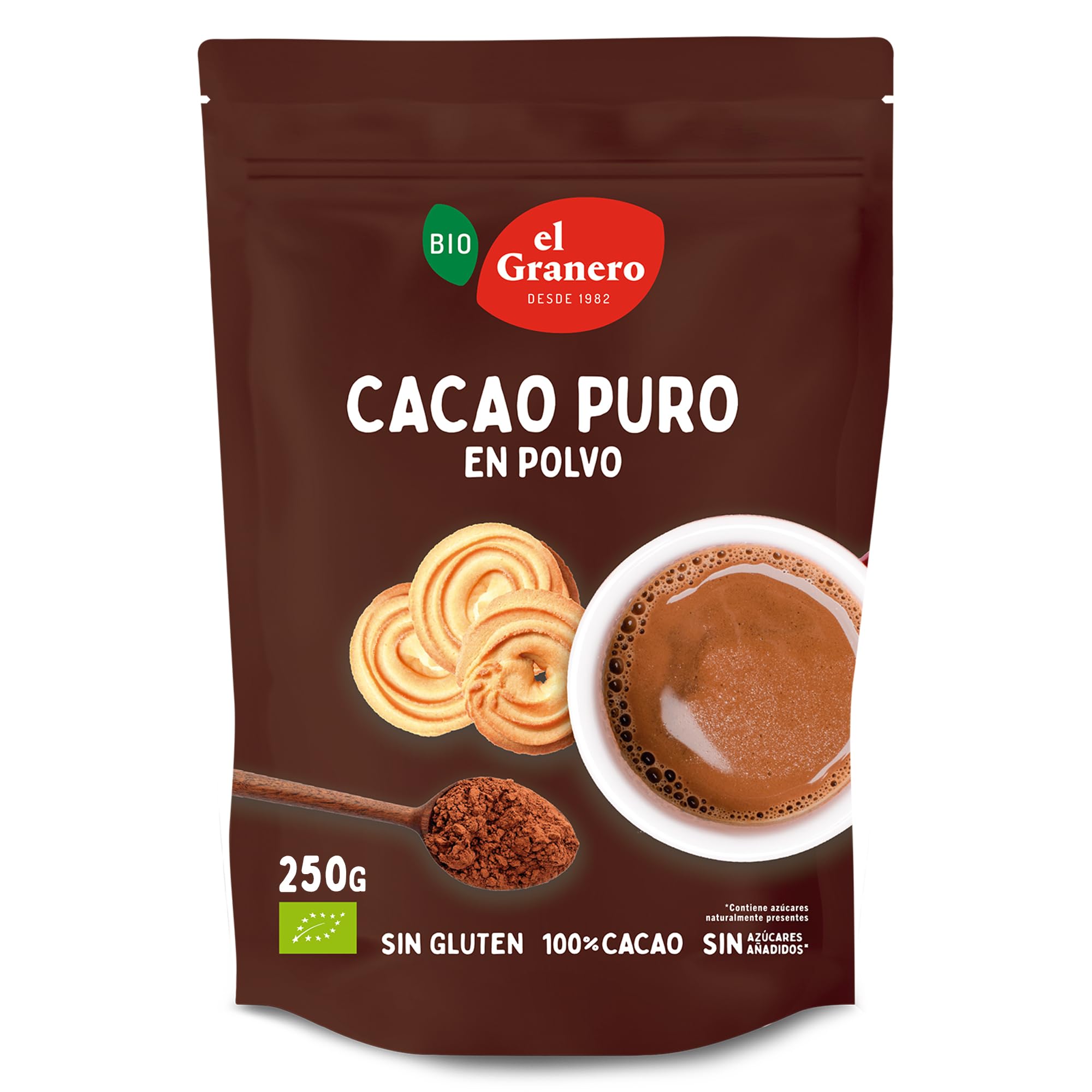 GRANERO Cocoa Powder 20-22% Bio Fat 350 g, Not Applicable