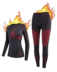 NOOYME Thermal Underwear for Women Long Johns for