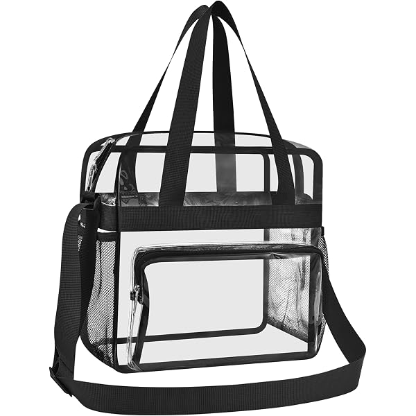 Oraben Clear Bag For Stadium Events 12x6x12 Clear Bahrain