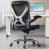 Ergalithic Ergonomic Office Chair - X-Shaped Computer Desk Chairs Comfy, Mesh High-Back Gaming Chair with Adjustable Lumbar S