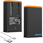 GOROFO 2-Pack Rechargeable Lithium Batteries with USB-C, for Moultrie Edge Series, Edge, Edge 2, Edge Pro,Moultrie Cellular Trail Cameras (2 Batteries)