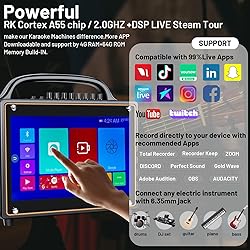 Mjunsoundigi Karaoke Machines with Lyrics Display