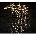 Lxcom Lighting Fairy Lights Plug in 6.56Ft*14 Strands 280 LEDs Twinkle String Lights Branch Lights Decoration for Garden Home Party Wedding Decorations(Warm White)