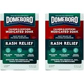 Domeboro Soothing Soak Rash Relief Poweder Packets, 12 ea (Pack of 2)