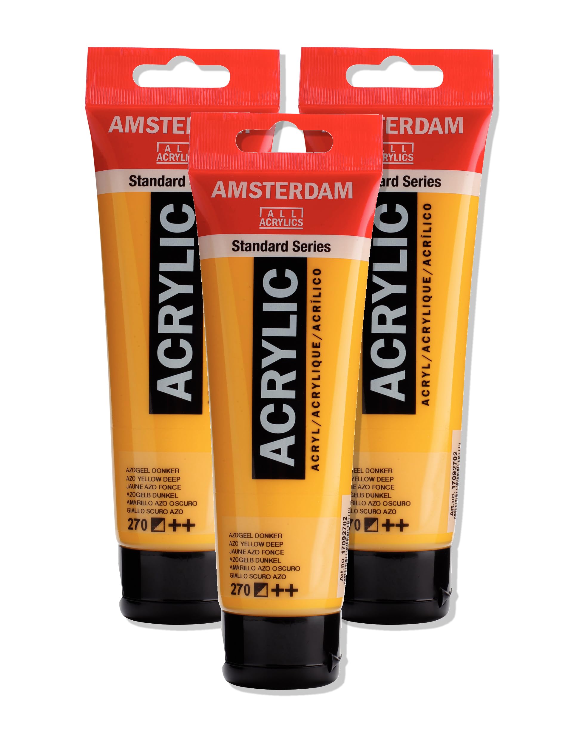 Amsterdam Standard Series Acrylic Tube 120 ml Azo Yellow Deep 270 (17092702)