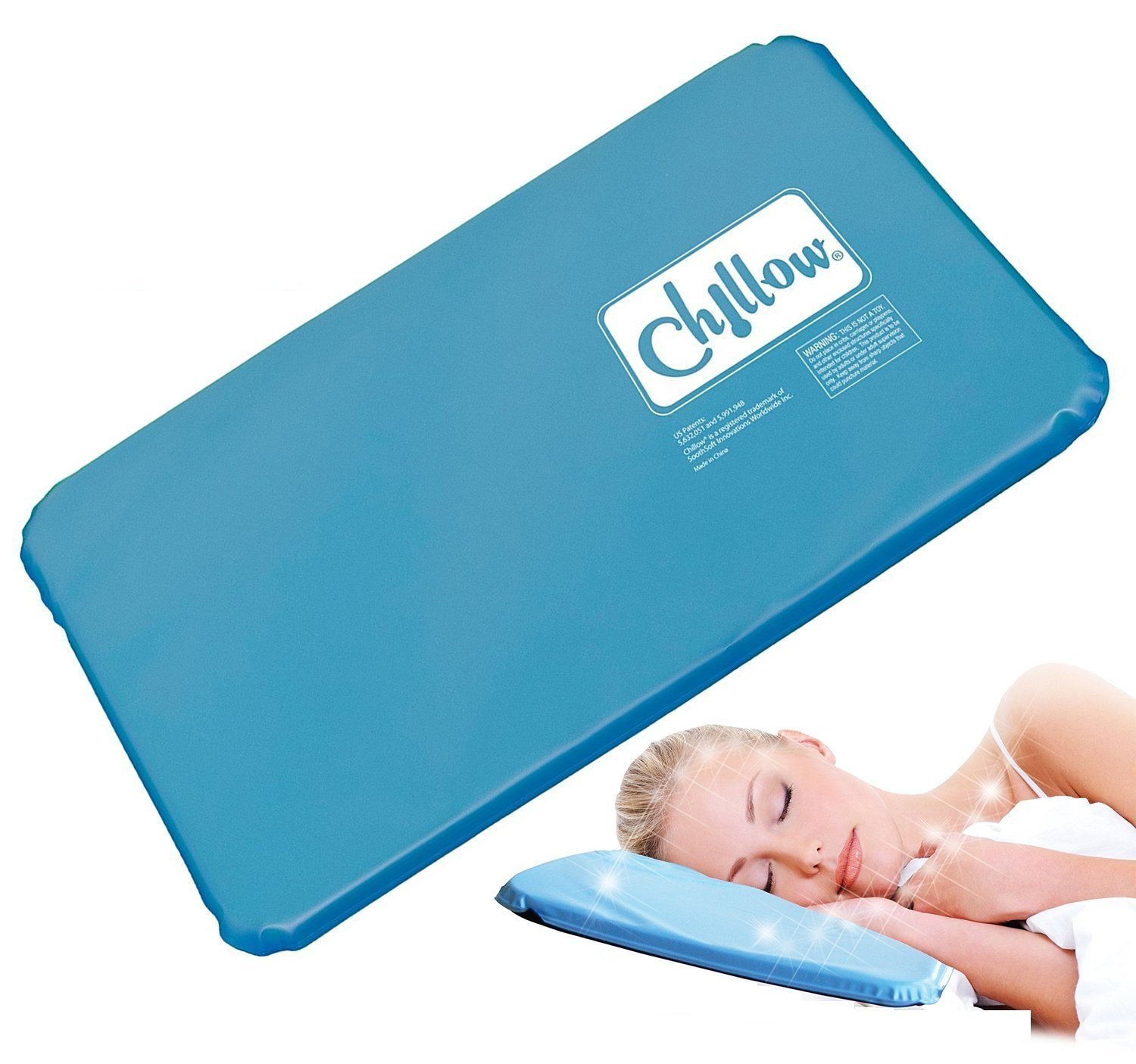 SOCHEP Chillow Pillow Soothing Cooling Comfort Pad Amazon.in Home