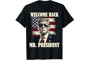 DONALD TRUMP VICTORY SHIRT Welcome Back Mr President Donald Trump Victory T-Shirt