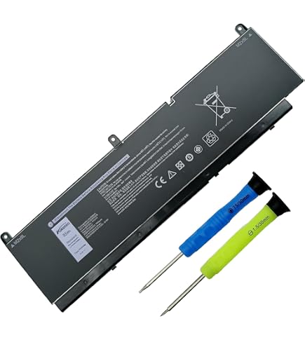 Amazon.com: AURUNHO PKWVM 95Wh Laptop Battery Replacement for Dell