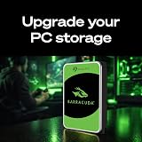 Seagate BarraCuda 4TB Internal 3.5 inch SATA 6Gb/s 5400 RPM 256MB Cache view 3