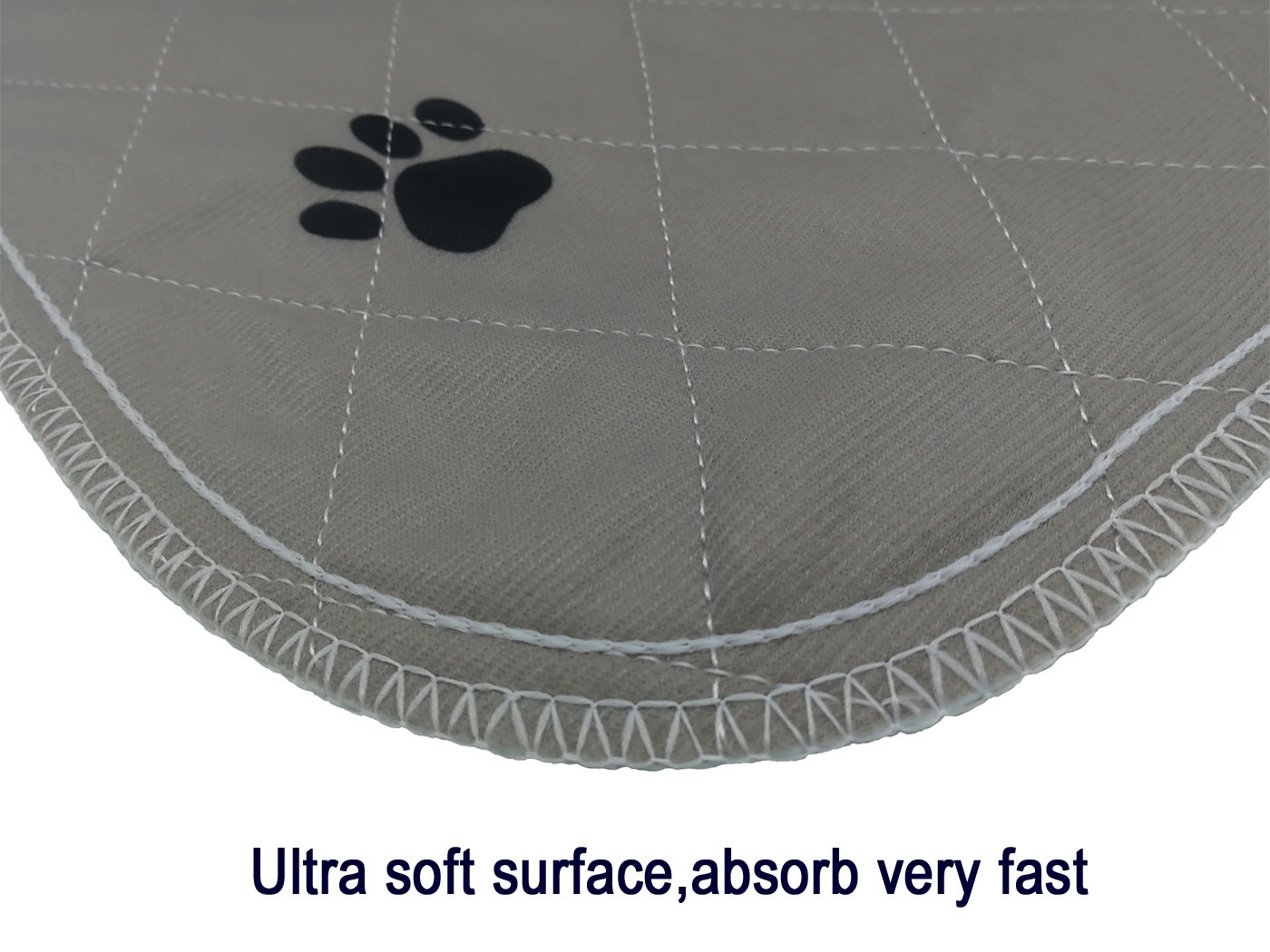 ZISU 2 Pack Washable Dog Training Pads Large Size 30x36 Puppy Pads