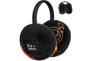 ZHENYEMEI Bluetooth Ear Muffs for Winter Wireless Ear Warmers Headphones with HD Speakers and Microphone for Men, Women