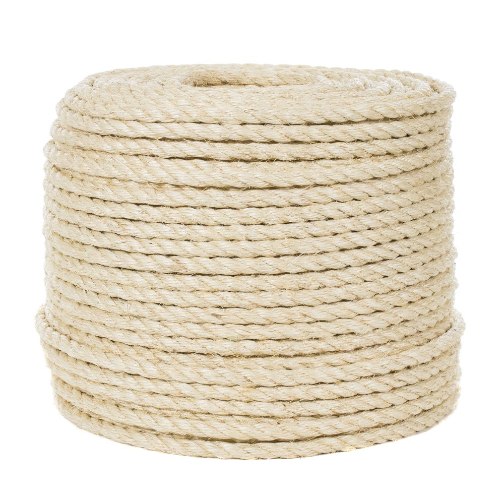 Twisted Sisal Rope in 1/2 Inch Strong and Versatile (10 Feet