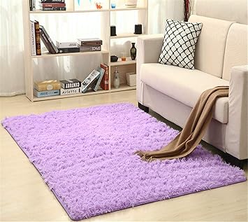 lilac rug for nursery