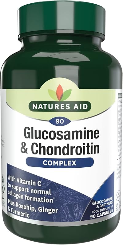 Natures Aid Glucosamine & Chondroitin Complex 90 Capsules