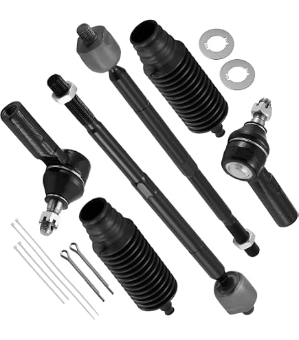Amazon.com: Front Inner and Outer Tie Rods Replacement Parts For