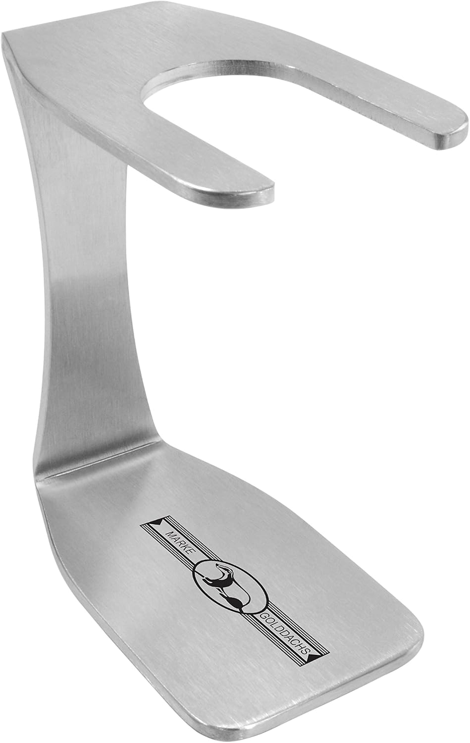 Gold Badger Shaving Brush Drip Stand Made of Stainless Steel, Pack of 1