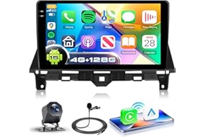 4G+128G Android 15 Car Stereo for Honda Accord 8th 2008-2013, Wireless CarPlay Android Auto, 10.1’’ Incell HD Touch Screen Ca