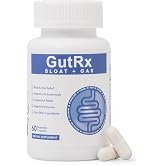 GutRx Bloat + Gas Digestive Support Supplement &ndash; Delayed Release Capsules with Digestive Enzymes, Botanicals &amp; Probiotics to Support Digestion &amp; Gut Comfort &ndash; Non-GMO, 30 Servings
