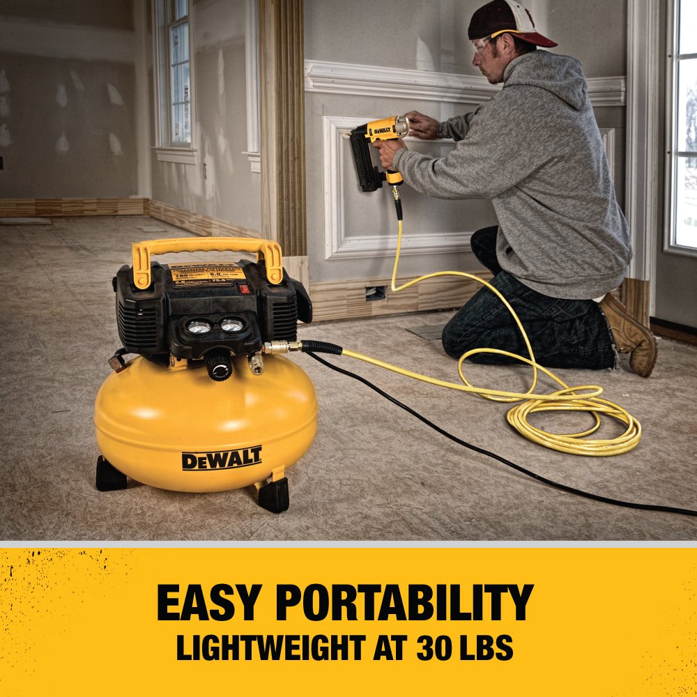 DEWALT Pancake Air Compressor, 6 Gallon, 165 PSI (DWFP55126) Buy