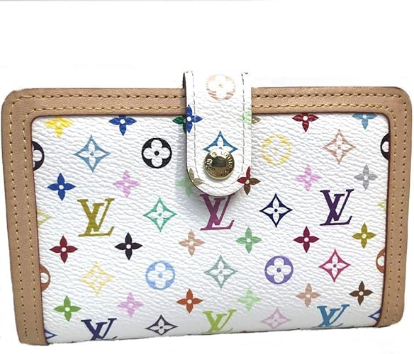 Amazon ルイヴィトン Louis Vuitton M ポルトフォイユ ヴィエノワ モノグラムマルチカラー がま口 二つ折り財布 小銭入れあり モノグラムキャンバス レディース 中古 Louis Vuitton ルイヴィトン 財布