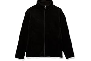 Amazon Essentials Boys and Toddlers' Polar Fleece Full-Zip Mock Jacket