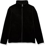 Amazon Essentials Boys' Polar Fleece Full-Zip Mock