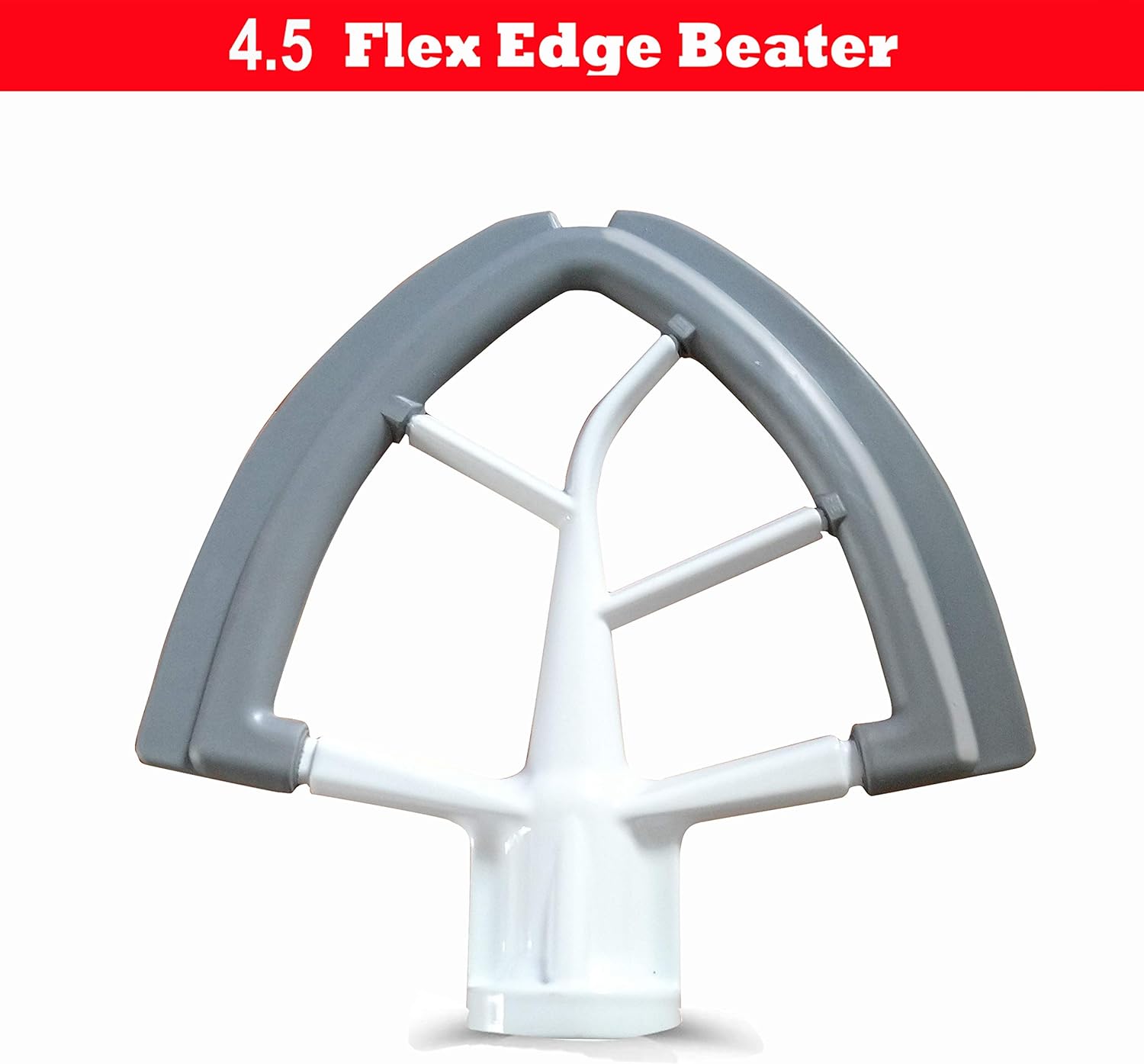 WECATION Flex Edge Beater for KitchenAid Tilt-Head Stand Mixer, 4.5-5 Quart -Flat Beater for KitchenAid Attachments Mixer &hellip;