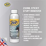 Zep Sticky Stuff Remover 250ml adhesive, glue, sticker, grease remover view 3