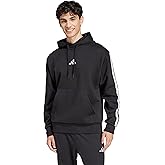 adidas mens Essentials 3-stripes Fleece Hoodie